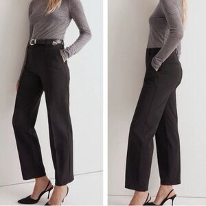NWT Madewell Fairbanks Dress Pants in Black